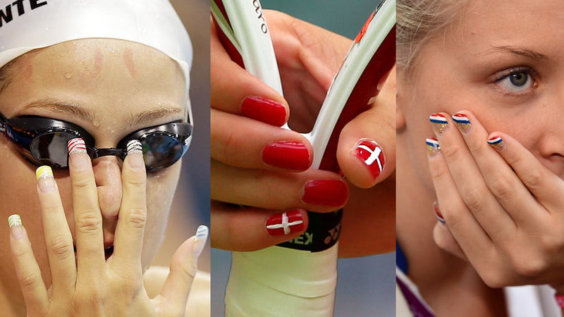 Illustration for article titled Your Olympic Nail Art Roundup